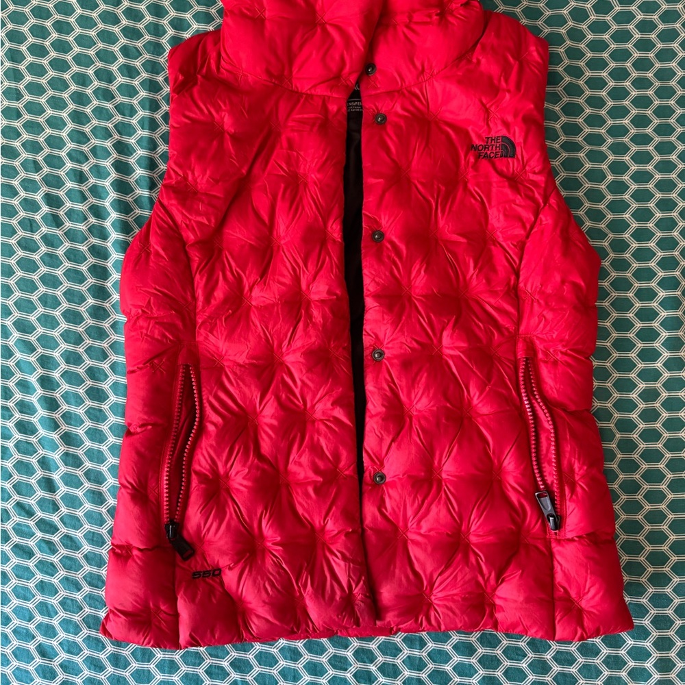 The North Face (women’s puff vest)